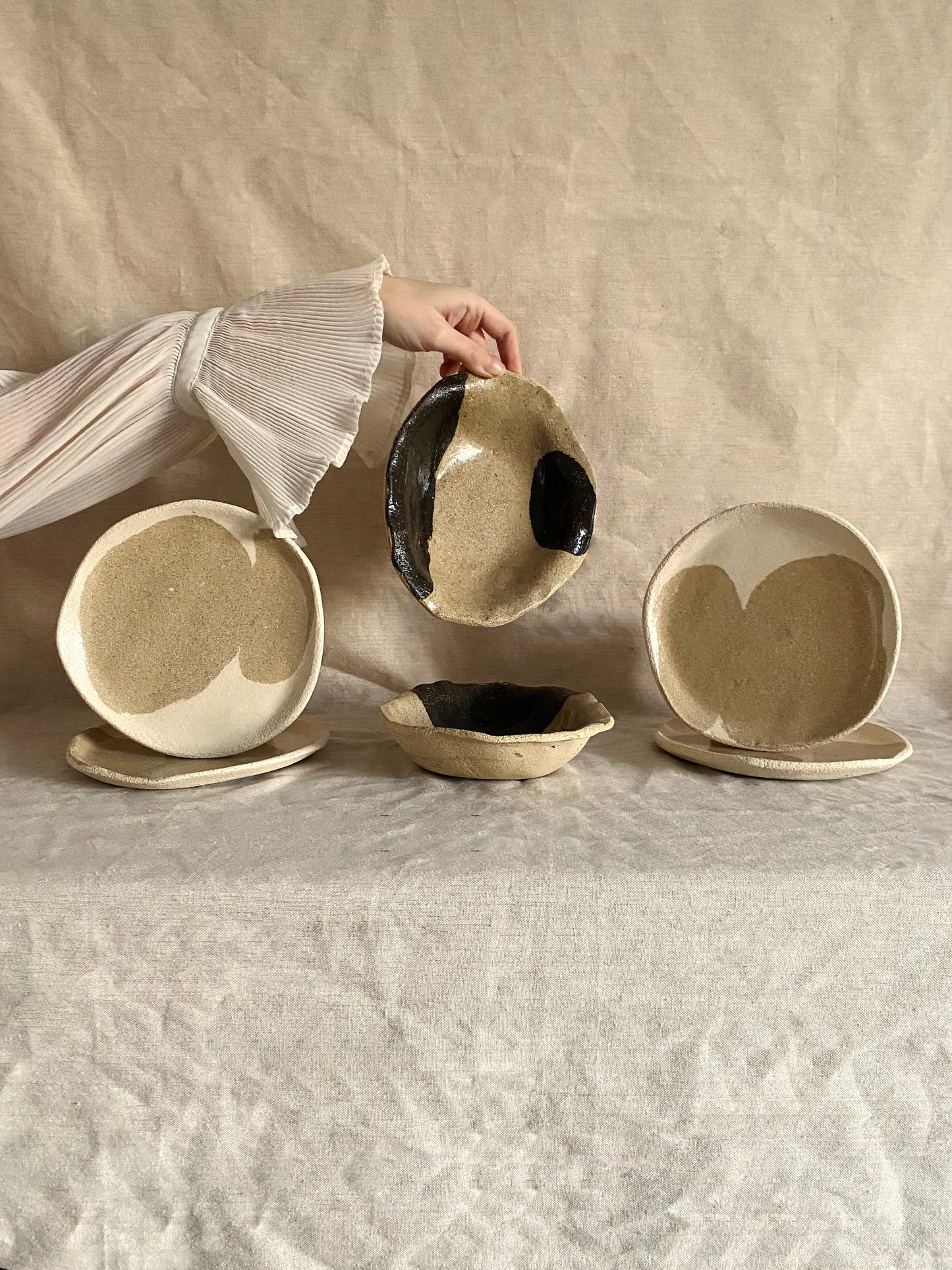 Abstract deep plate