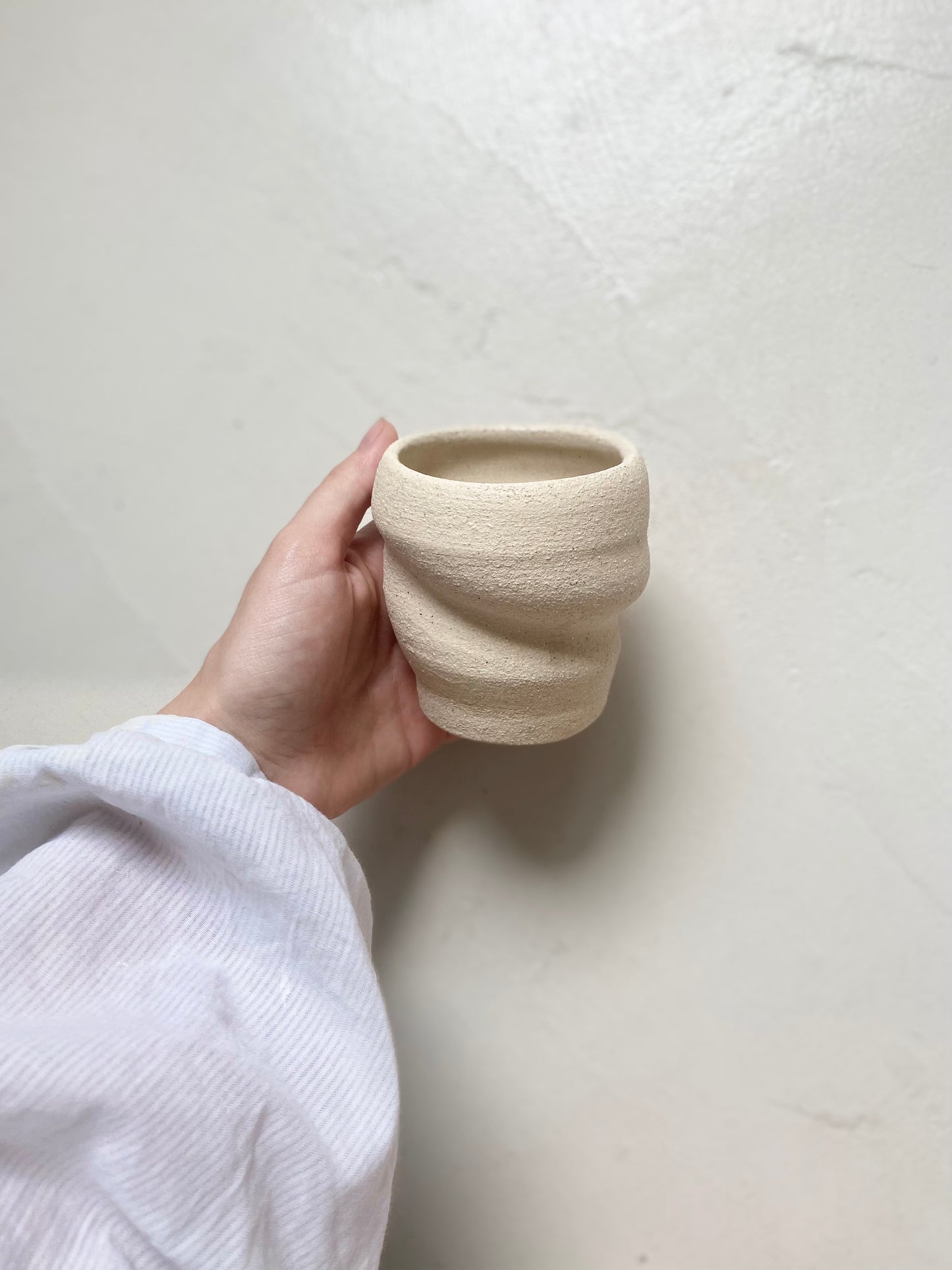 sand beige tea cup - terraé