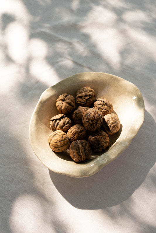Petite assiette creuse beige - Terraé