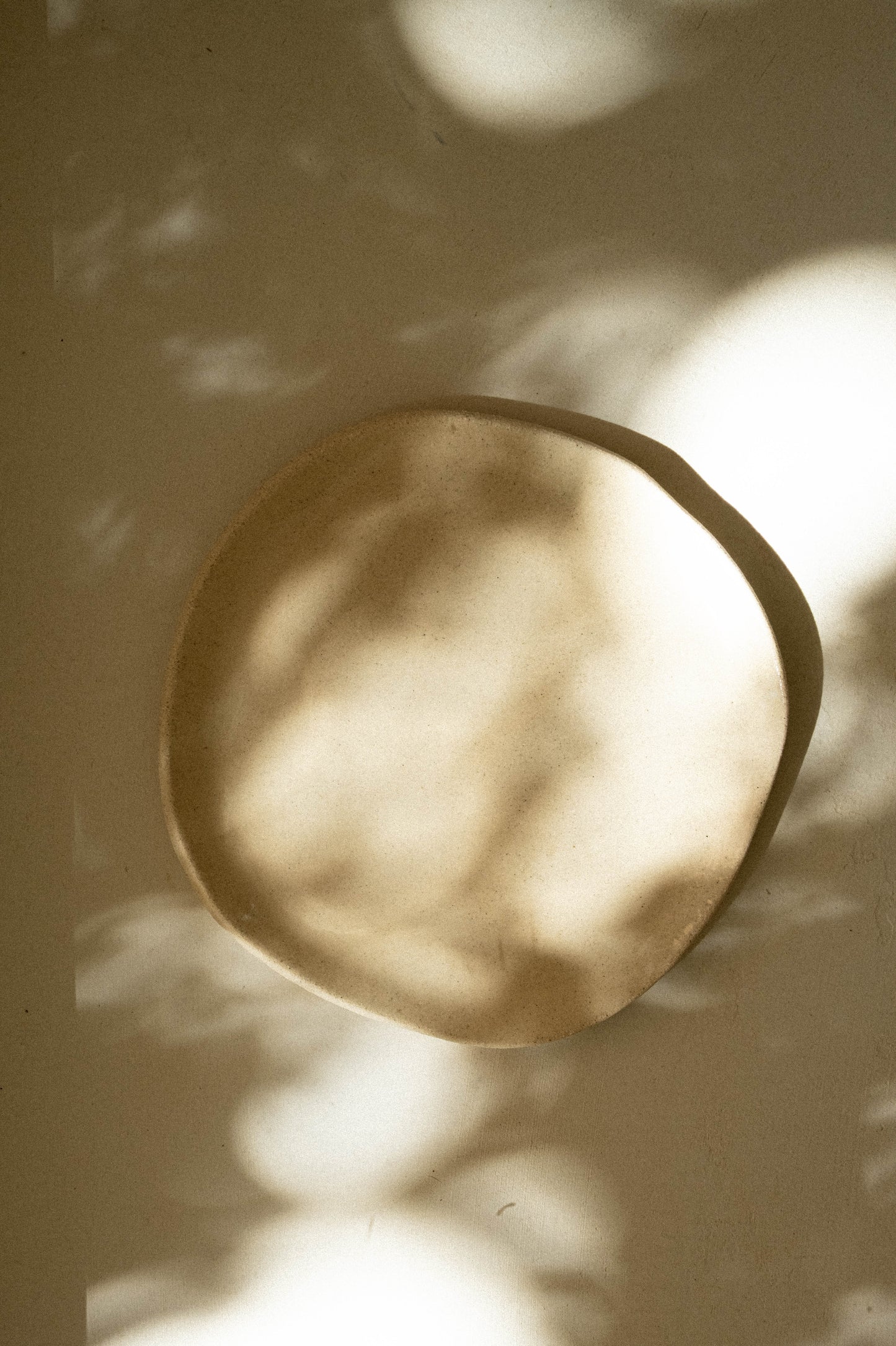 Assiette à dessert beige - Terraé