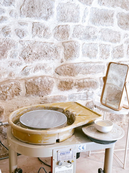 Cours particulier poterie - Initiation au tournage